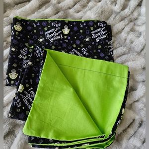 Beetlejuice pillowcases (two) handmade (NWOT)